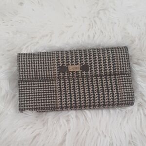 Vtg Ralph Lauren Houndstooth Wallet